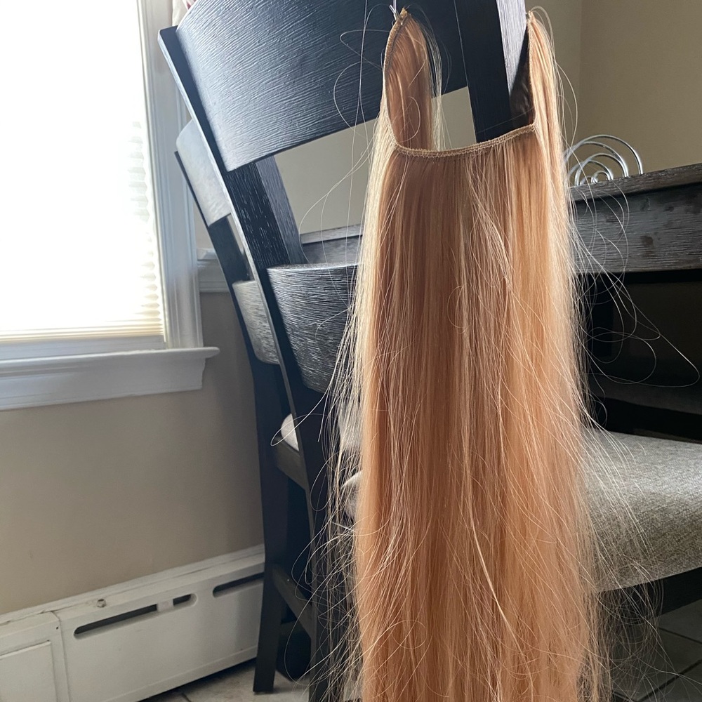 Honey blonde hair extension new